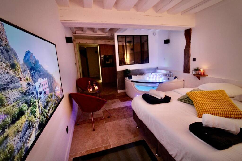 Le Spa Beauvoisine - Jacuzzi Sauna Rouen Centre Free Parking Εξωτερικό φωτογραφία